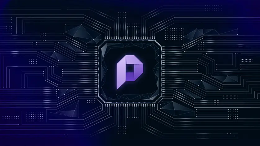 Graphic background like a glowing circuit board with the LexisNexis Protégé  logo in the center